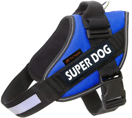 Dog Reflective Harness with Rope for Dogs Size ?26.3x22.8x8.3 cm Color